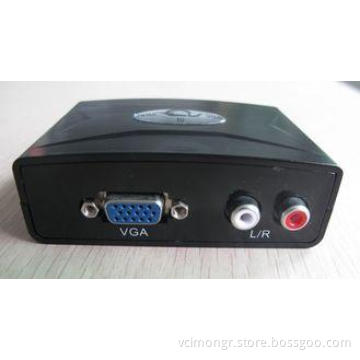1080P Audio VGA to HDMI Convertor For Xbox360 PS3 / CRT / L